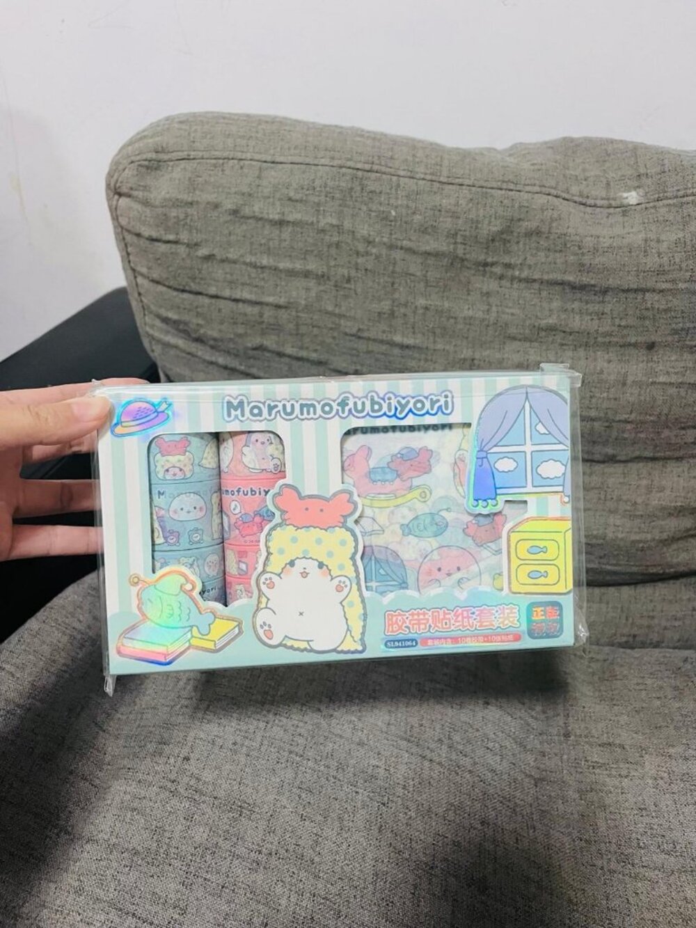 Sanrio Marumofubiyori Tape & Sticker Set
